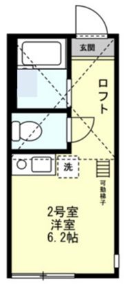 ユナイト能見台ハリマオの間取り画像