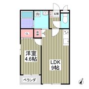 GARDEN MIYAKOⅡの間取り画像