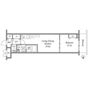 プライムガーデン若木の間取り画像