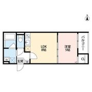 クラスティーネ若江西(クラスティーネワカエニシの間取り画像