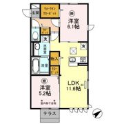 プルメリアの間取り画像
