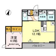 ロイヤルガーデンコート武蔵浦和の間取り画像