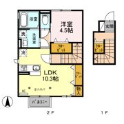 レセンテの間取り画像