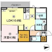 グランプレミア新開の間取り画像
