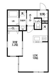 Alaise米山の間取り画像