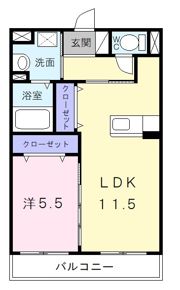 ライズの間取り画像