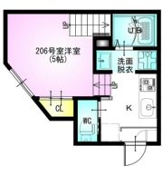 RIZEST TⅠ(ライゼスト ティーワン)の間取り画像