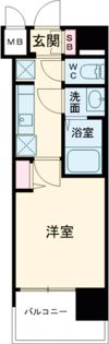 プレサンスTHE KYOTO 新町通の間取り画像