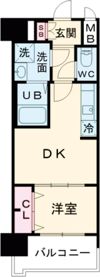 プレサンスTHE KYOTO 新町通の間取り画像