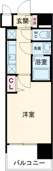 プレサンスTHE KYOTO 新町通の間取り画像