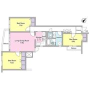 アビタシオンの間取り画像