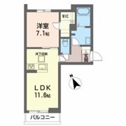 メゾングランデ・Sの間取り画像