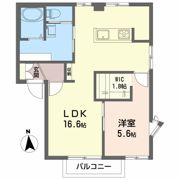クレストBの間取り画像