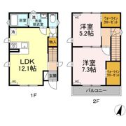 ラファイユ館坂橋 Aの間取り画像