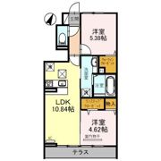 キャトルセゾンの間取り画像