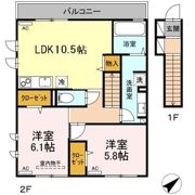 Dーroom東長崎の間取り画像