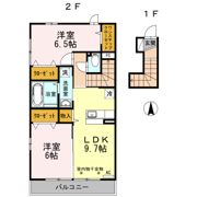 クレールハウスの間取り画像