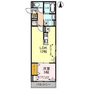 ラフィネ諸江の間取り画像