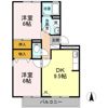 グリーンハイツ Bの間取り画像