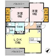 プレステージ葉山の間取り画像