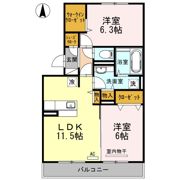 メゾン ブランシュの間取り画像