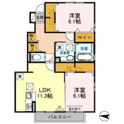 レジーナ富の原の間取り画像