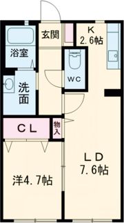 五陽館の間取り画像