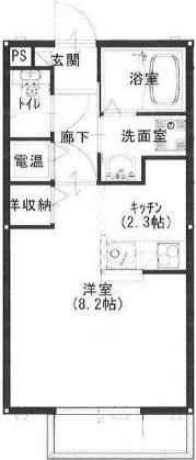 エルメゾンテレーノの間取り画像