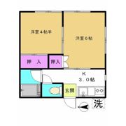 林ハイツの間取り画像