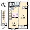 フルール東川口の間取り画像