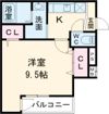 フジパレス長吉川辺Ⅲ番館の間取り画像