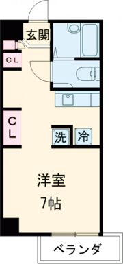 クイーンズビルの間取り画像