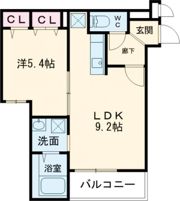 ハイツ Bluebellの間取り画像