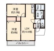 シェル大津Aの間取り画像