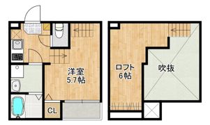 MODERN PALAZZO 大村litmusの間取り画像