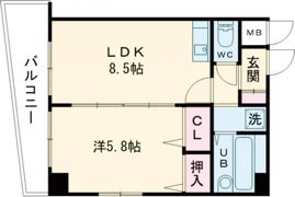 プレア九品寺の間取り画像