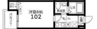 レイクタウンウエストRの間取り画像