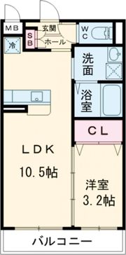 リジェール ヌーヴォーの間取り画像