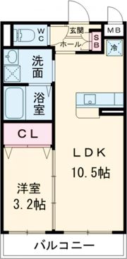 リジェール ヌーヴォーの間取り画像