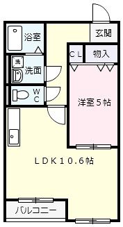 ベルコートの間取り画像