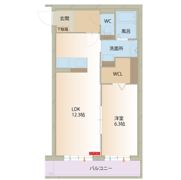 アチェーロ土岐口の間取り画像