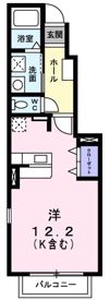 レジデンス プロムナードの間取り画像