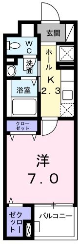 サンリット ヴィラⅡの間取り画像