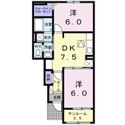 キャトルセゾン Ⅰの間取り画像