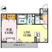 セッティエーム高崎Aの間取り画像