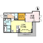 セッティエーム高崎Bの間取り画像