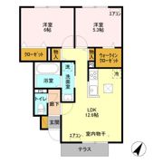 フォレヴィラージュ Aの間取り画像