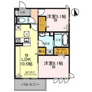 シャトーNYの間取り画像