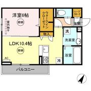 Belle sereno A棟の間取り画像