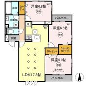 グランコート船塚の間取り画像